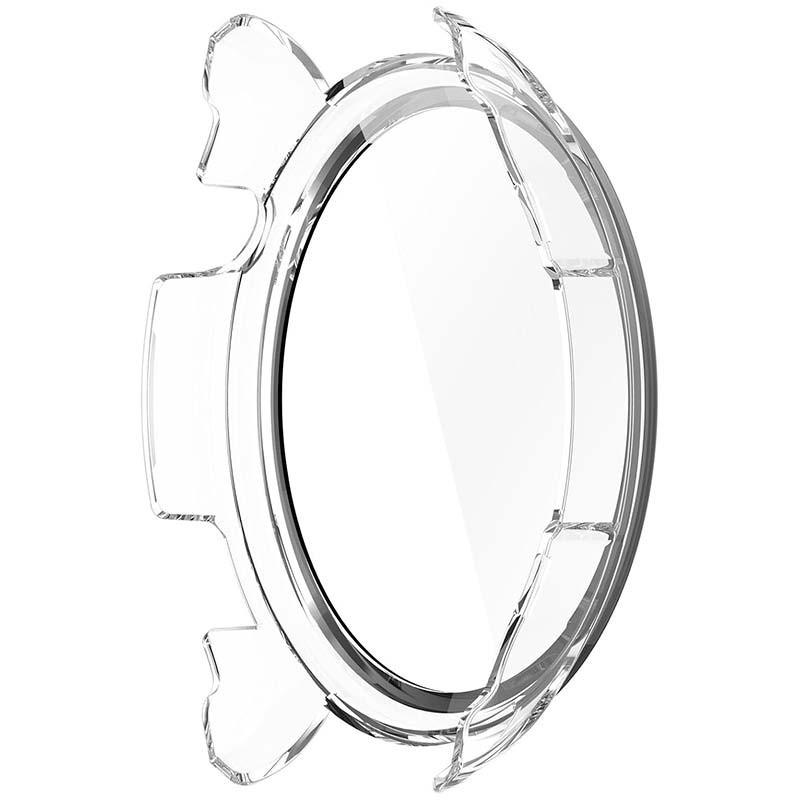 vista traseira da Capa PC transparente + Vidro Temperado Amazfit Balance