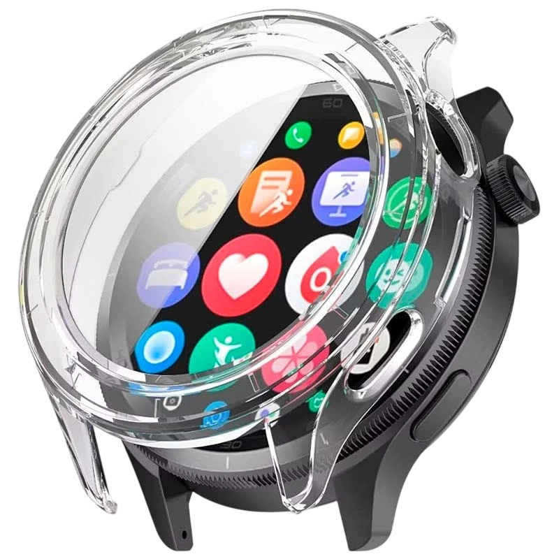 Funda PC + Cristal Templado Xiaomi Watch S4 Transparente