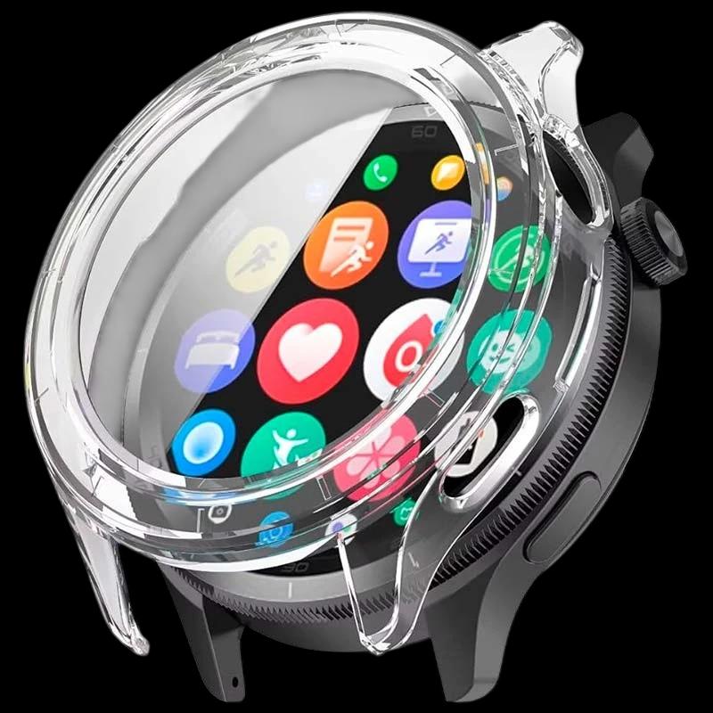 Coque PC + Verre Trempé Xiaomi Watch S4 Transparent