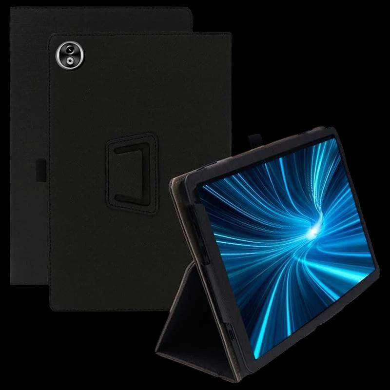 Funda Inteligente de PU Doogee T20 Ultra con Soporte Negro