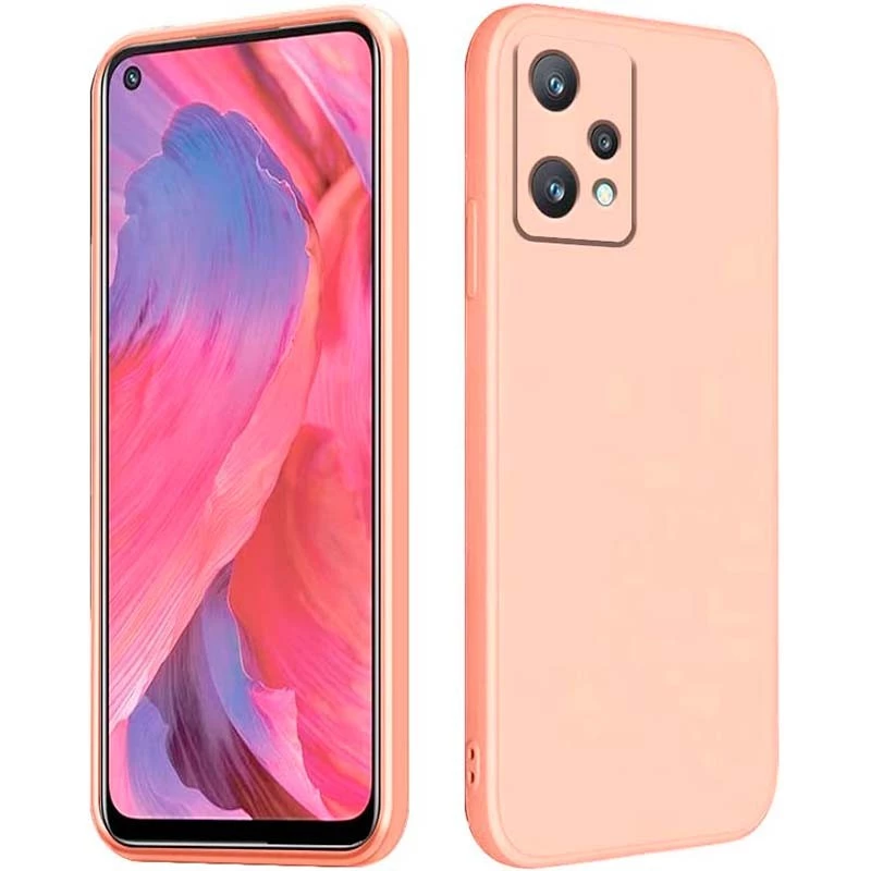 Coque Realme 9 5G / Realme 9 Pro Square Liquid Premium Rose