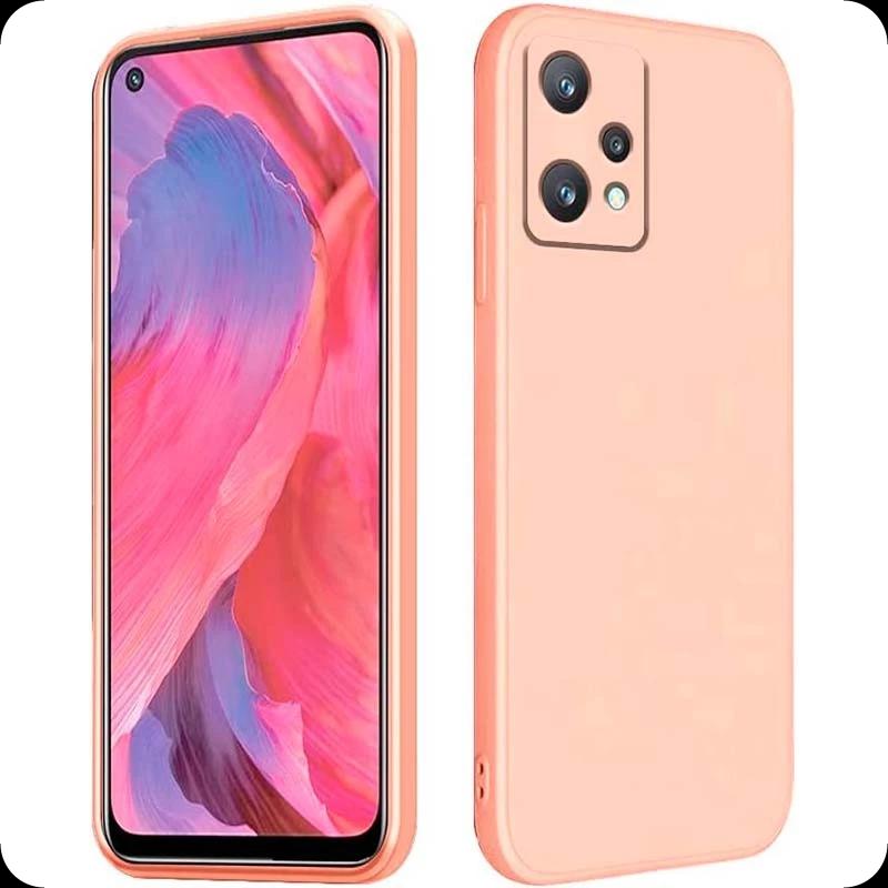 Coque Realme 9 5G / Realme 9 Pro Square Liquid Premium Rose