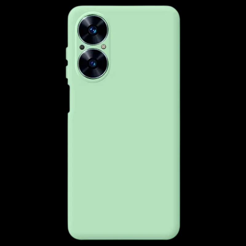 Coque Square Liquid Premium vert pour Realme C67 4G