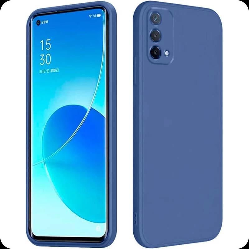 Coque Realme GT Master Edition Square Liquid Premium Bleu