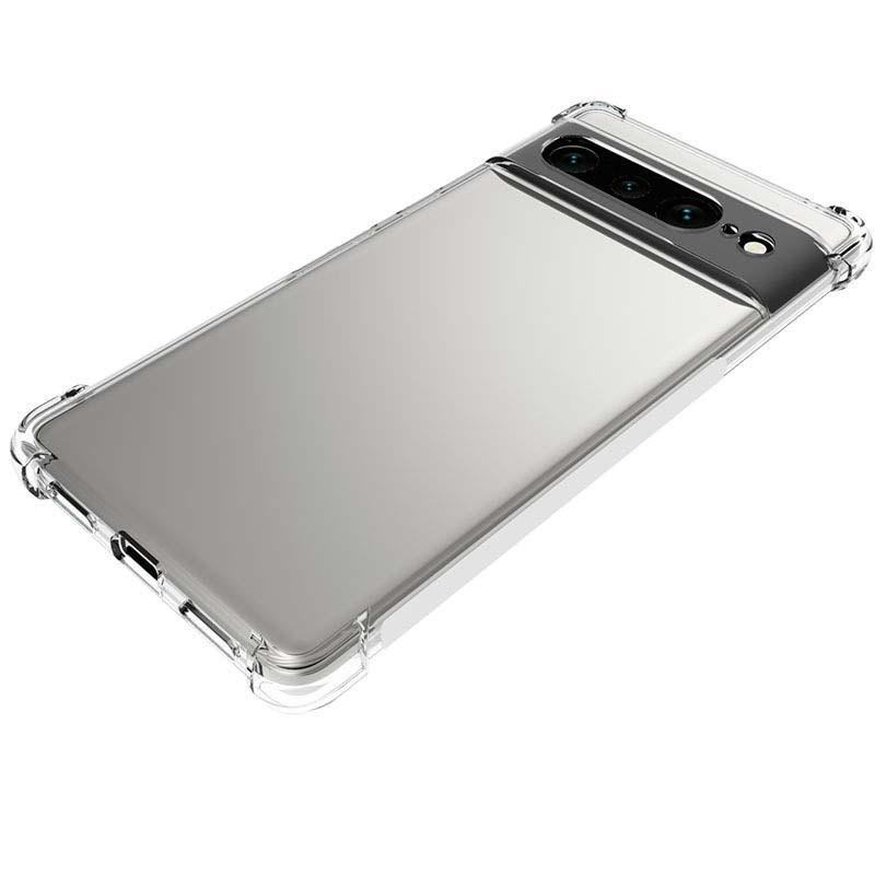 vista inferior de la Funda de silicona Reinforced para Google Pixel 7 Pro 5G