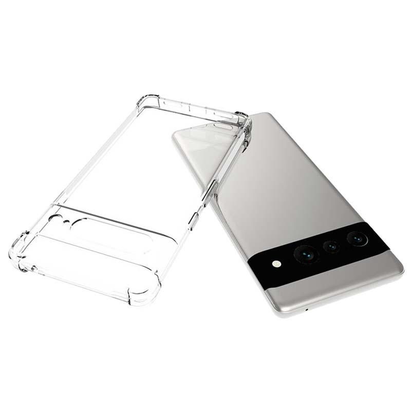 vista superior de la Funda de silicona Reinforced para Google Pixel 7 Pro 5G