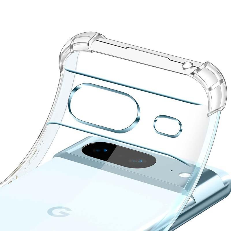 flexibilidad de la Funda de silicona Reinforced para Google Pixel 8