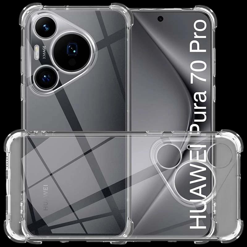 Coque en silicone Reinforced pour Huawei Pura 70 Pro 5G