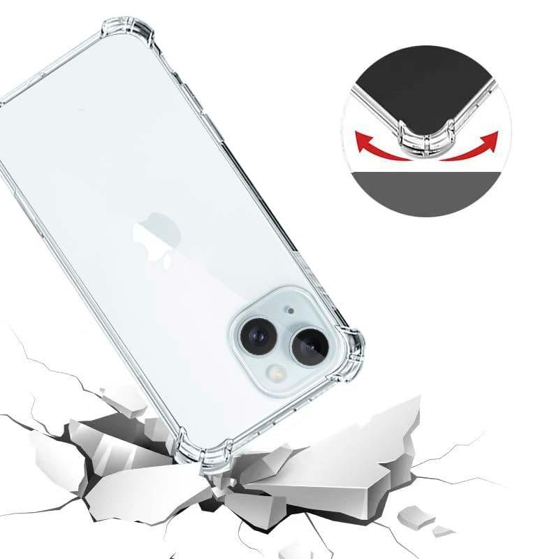 esquinas de la Funda de silicona Reinforced para Apple iPhone 15 Plus