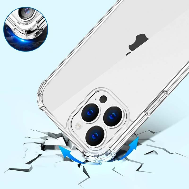 esquinas de la Funda de silicona Reinforced para Apple iPhone 15 Pro Max