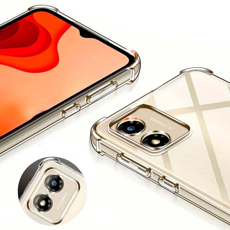 vista frontal y trasera de la Funda de silicona Reinforced para Motorola Moto E13