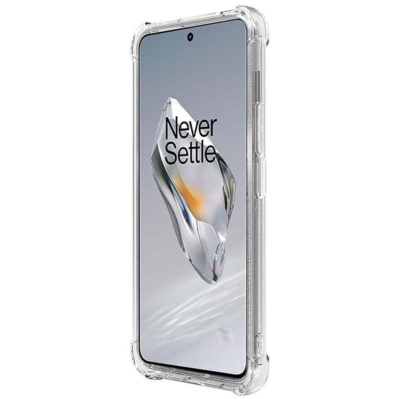 vista frontal y lateral de la Funda de silicona Reinforced para Oneplus 12