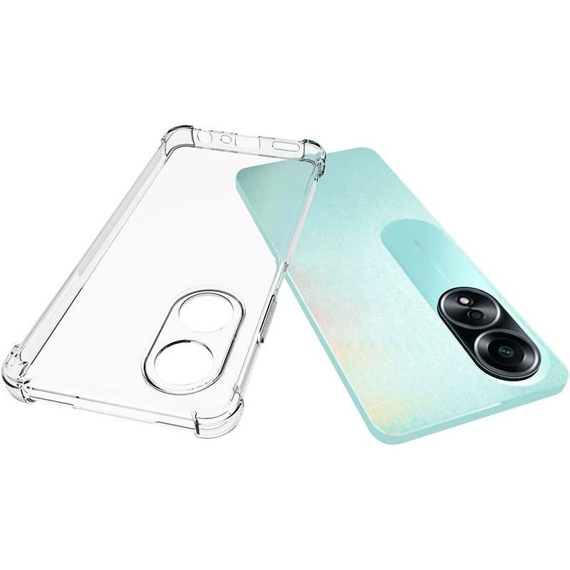 parte superior de la Funda de silicona Reinforced para Oppo A58 4G