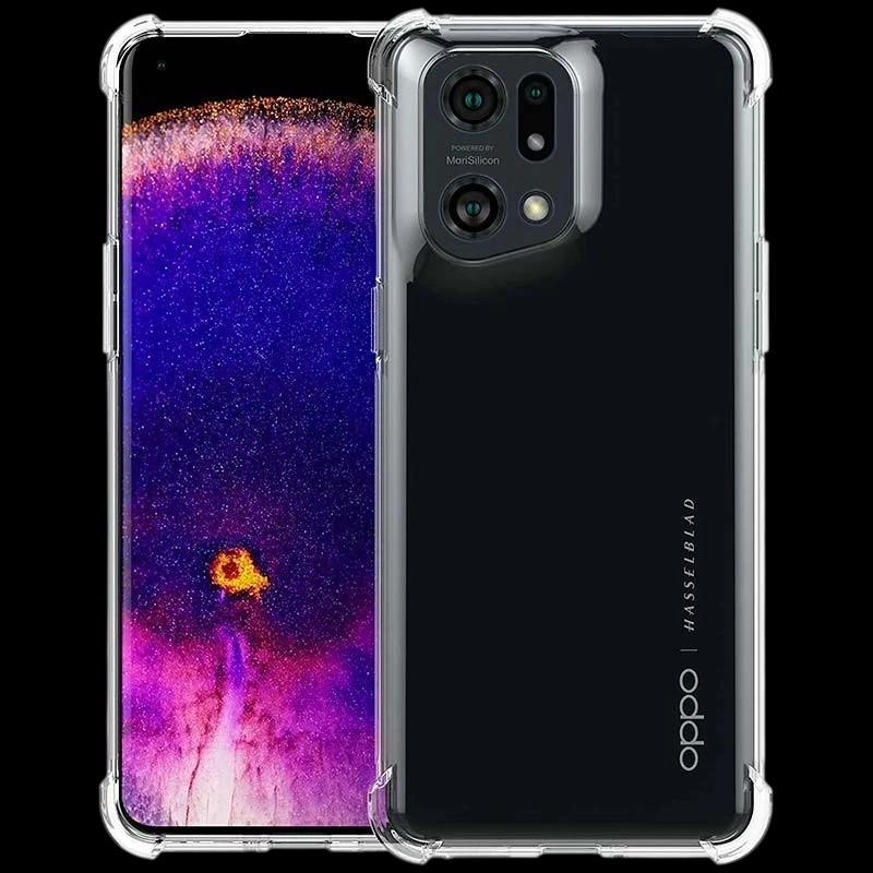 Coque en silicone Reinforced pour Oppo Find X5