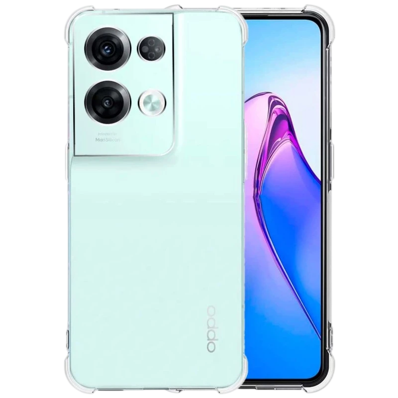 Capa de silicone Reinforced Oppo Reno8 Pro