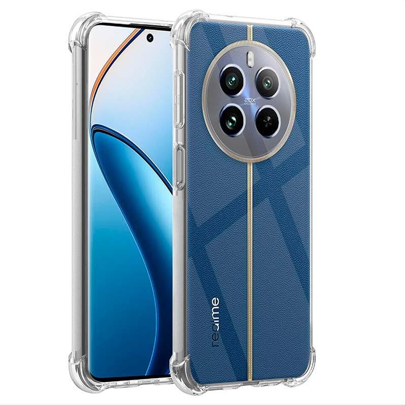 vista frontal y trasera de la Funda de silicona Reinforced para Realme 12 Pro