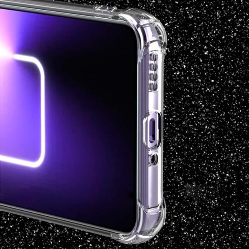 vista inferior de la Funda de silicona Reinforced para Realme GT3