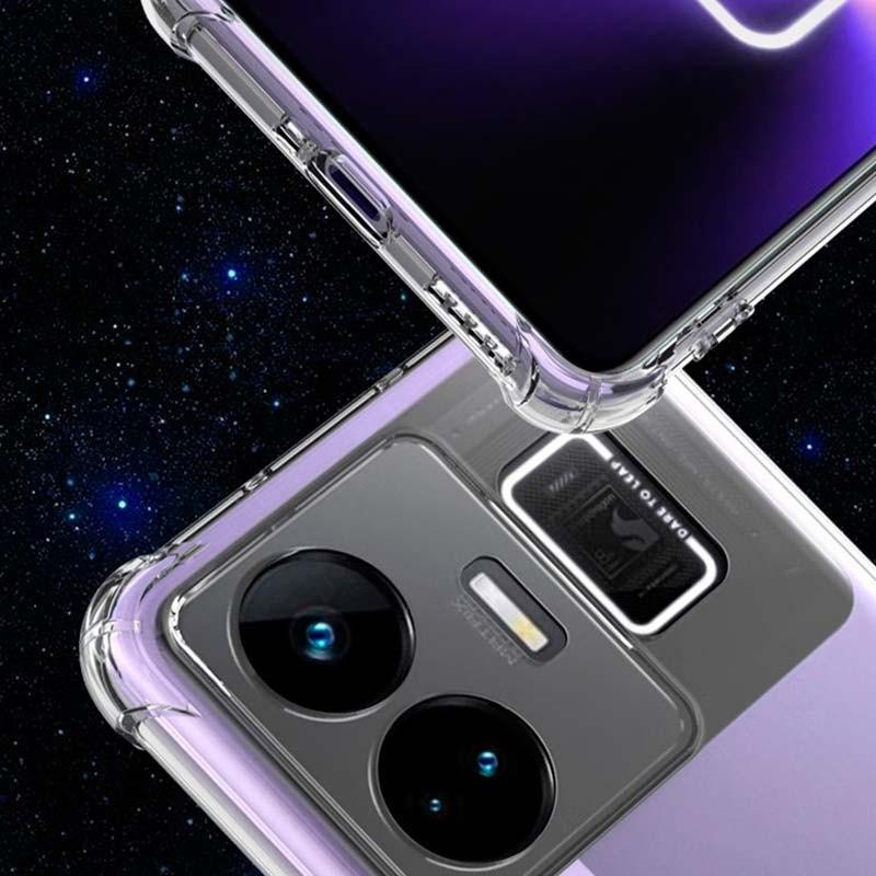 vista frontal y trasera de la Funda de silicona Reinforced para Realme GT3