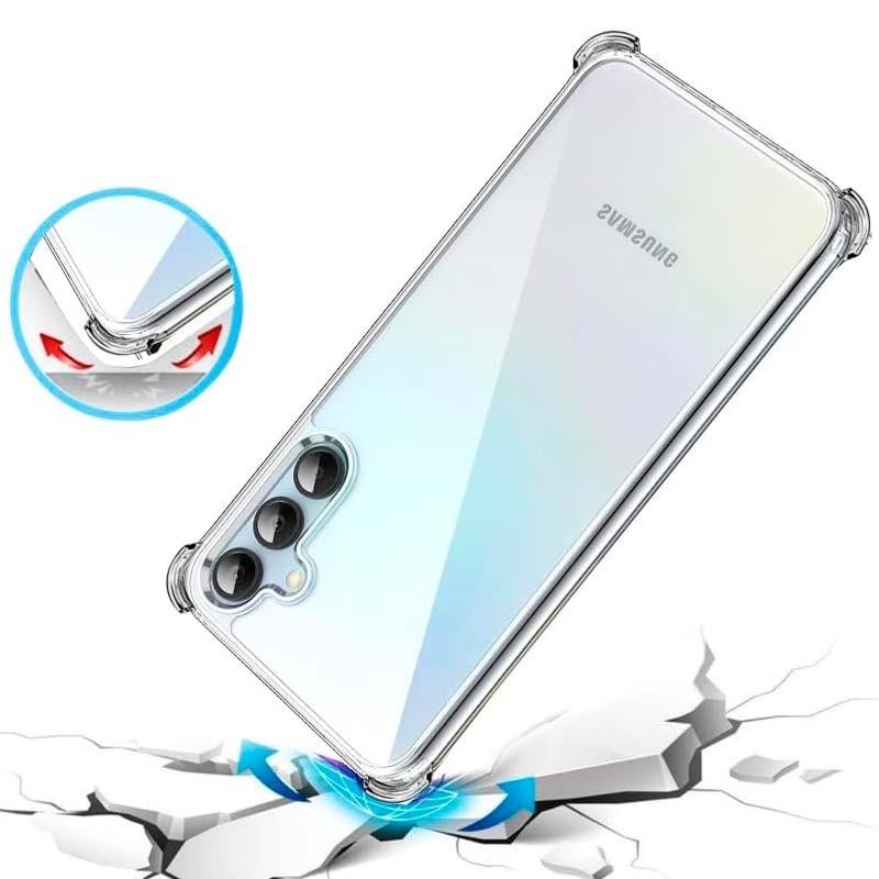 esquinas de la Funda de silicona Reinforced para Samsung Galaxy A15