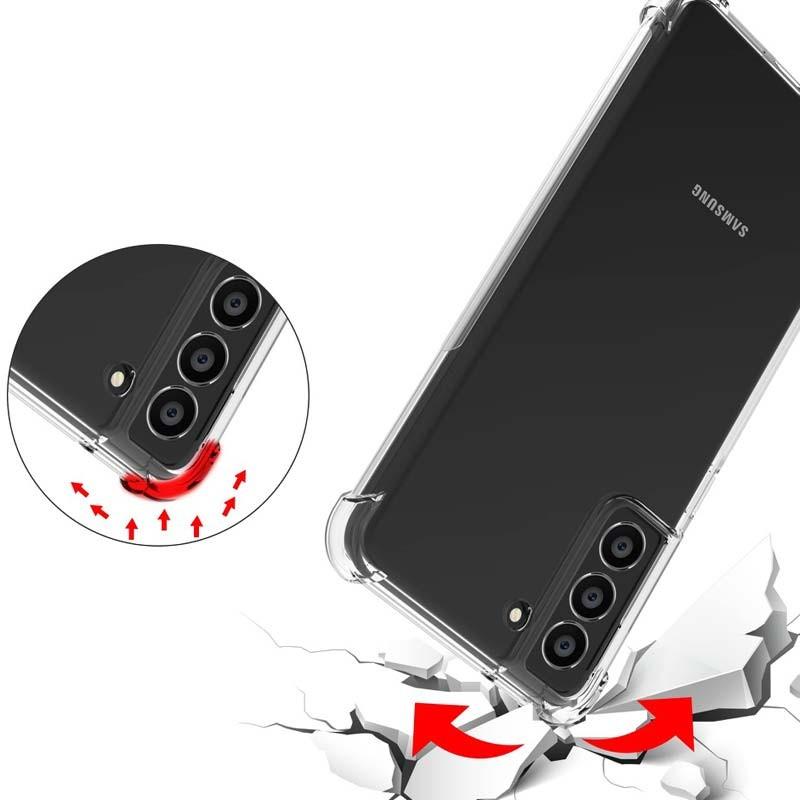 esquinas reforzadas de la Funda de silicona Reinforced para Samsung Galaxy S22