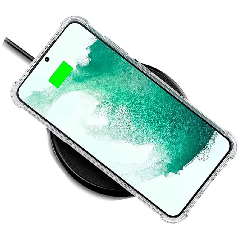 vista frontal de la Funda de silicona Reinforced para Samsung Galaxy S23