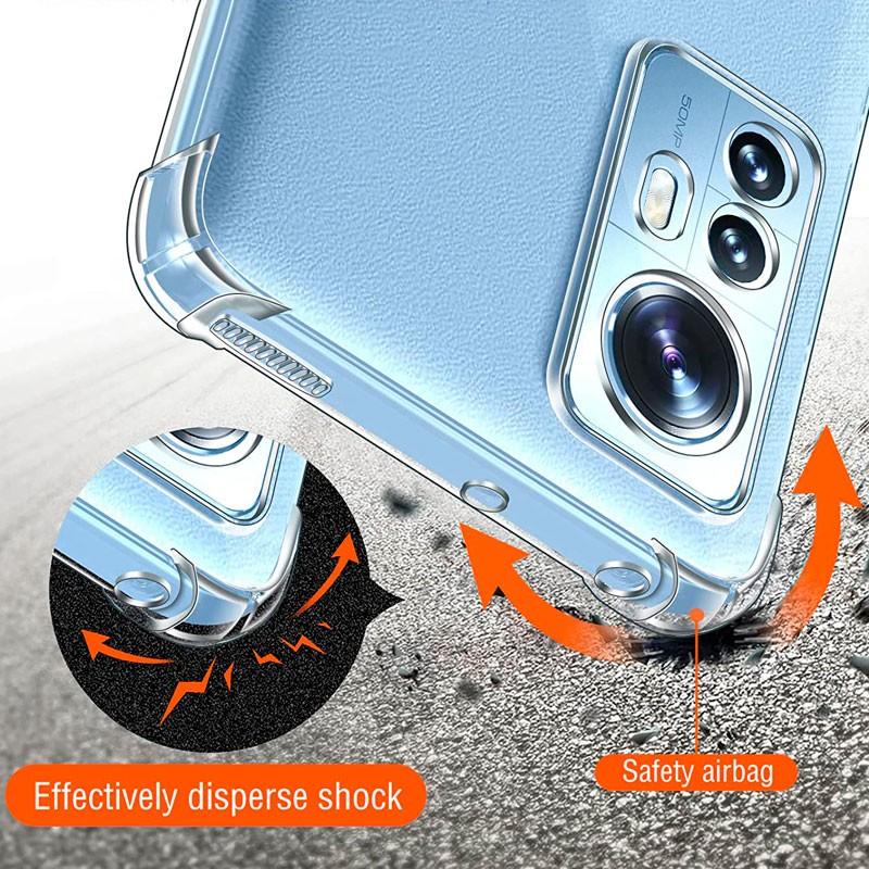 resistencia de la Funda de silicona Reinforced para Xiaomi 12 Pro