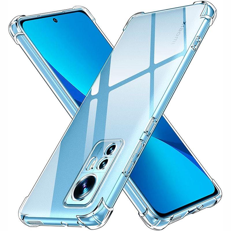 vista frontal y trasera de la Funda de silicona Reinforced para Xiaomi 12 Pro