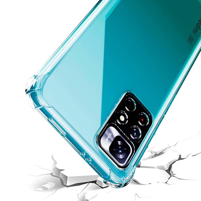 resistencia de la Funda de silicona Reinforced para Xiaomi Redmi Note 11S 5G