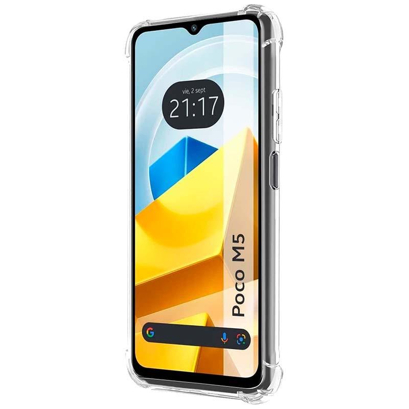vista frontal de la Funda de silicona Reinforced para Xiaomi Poco M5
