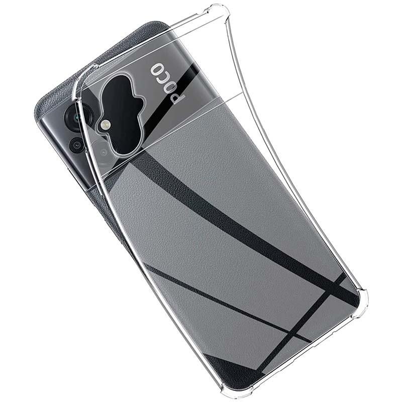 flexibilidad de la Funda de silicona Reinforced para Xiaomi Poco M5