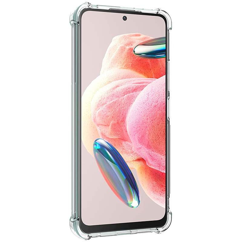vista frontal de la Funda de silicona Reinforced para Xiaomi Redmi Note 12 4G
