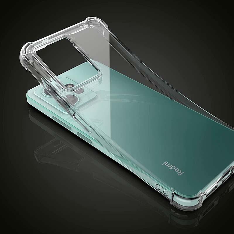 flexibilidad de la Funda de silicona Reinforced para Xiaomi Redmi Note 12 4G