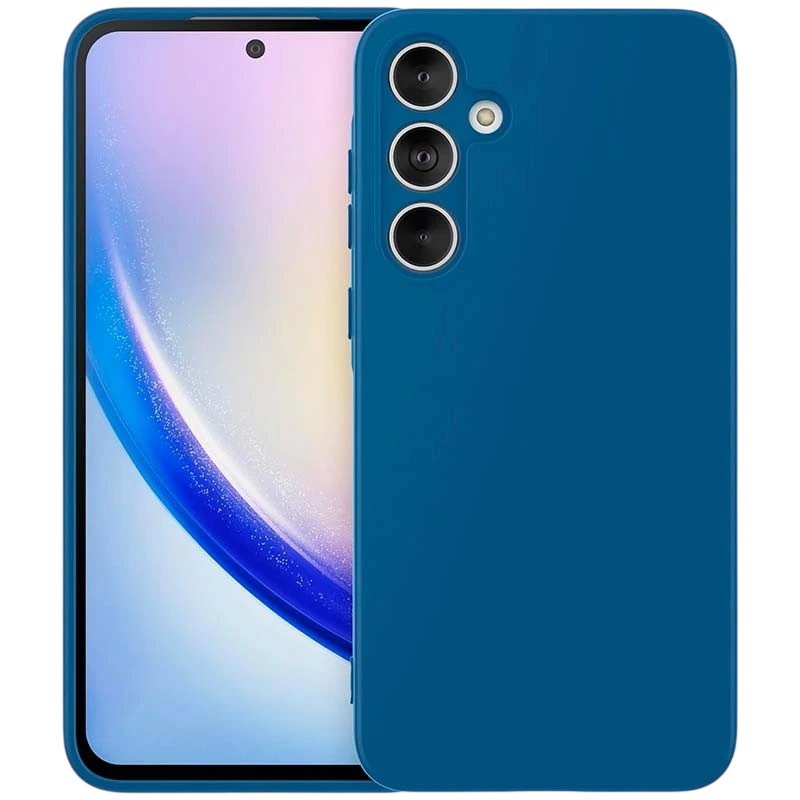 Funda Square Liquid Premium azul para Samsung Galaxy A35 5G