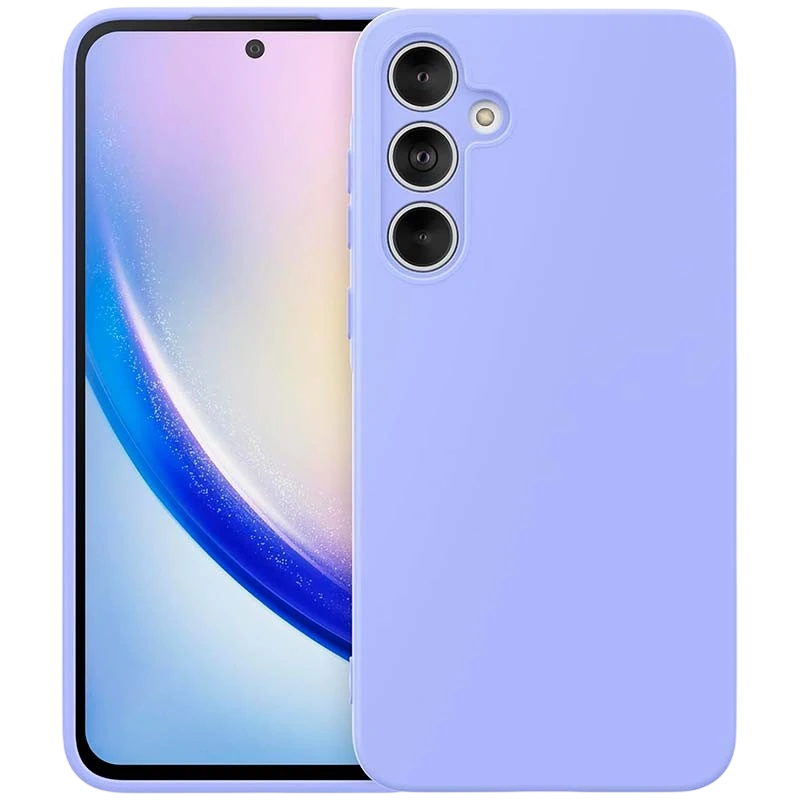 Funda Square Liquid Premium lavanda para Samsung Galaxy M55 5G