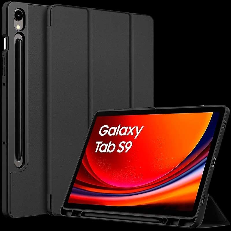 Coque Compatible Noir pour Samsung Galaxy Tab S9