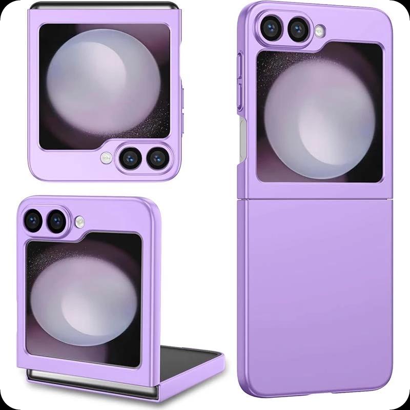 Funda Square Liquid Premium lavanda para Samsung Galaxy Z Flip6 5G