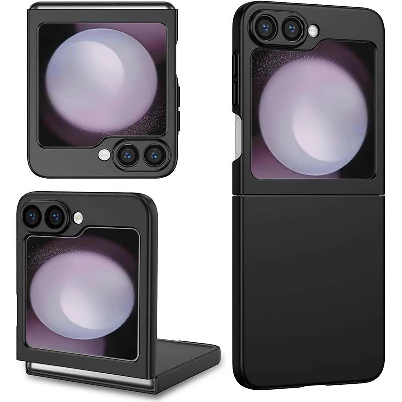 Funda Square Liquid Premium negro para Samsung Galaxy Z Flip6 5G