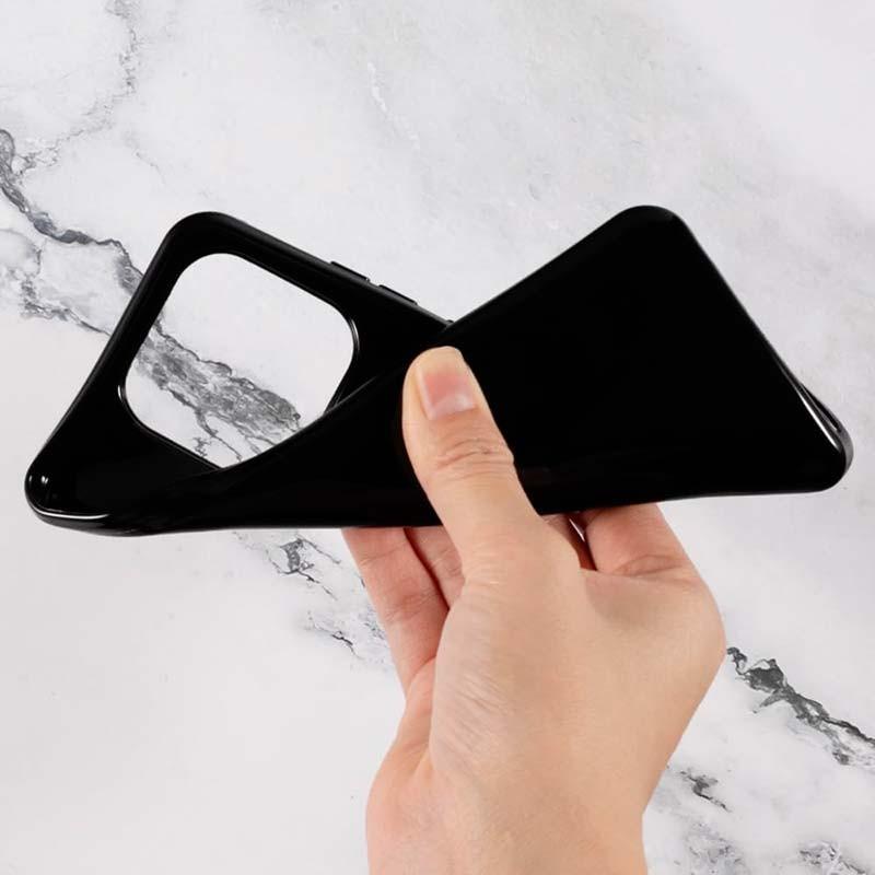 Flexibilidade da capa de silicone preta para Blackview Wave 6C