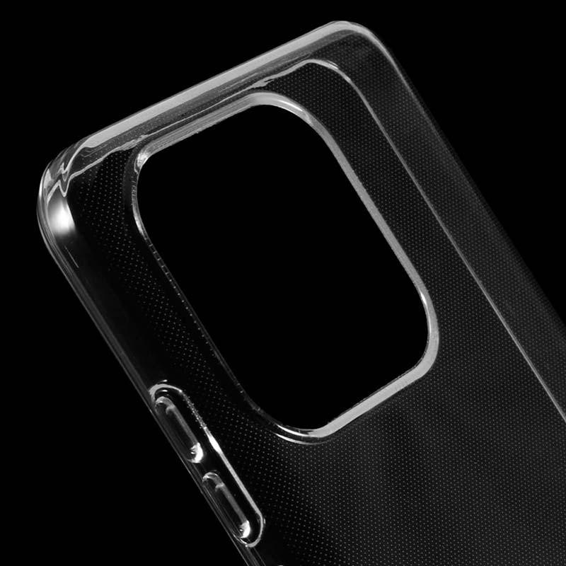 Protection de l'appareil photo de la coque en silicone transparent pour Blackview Wave 6C