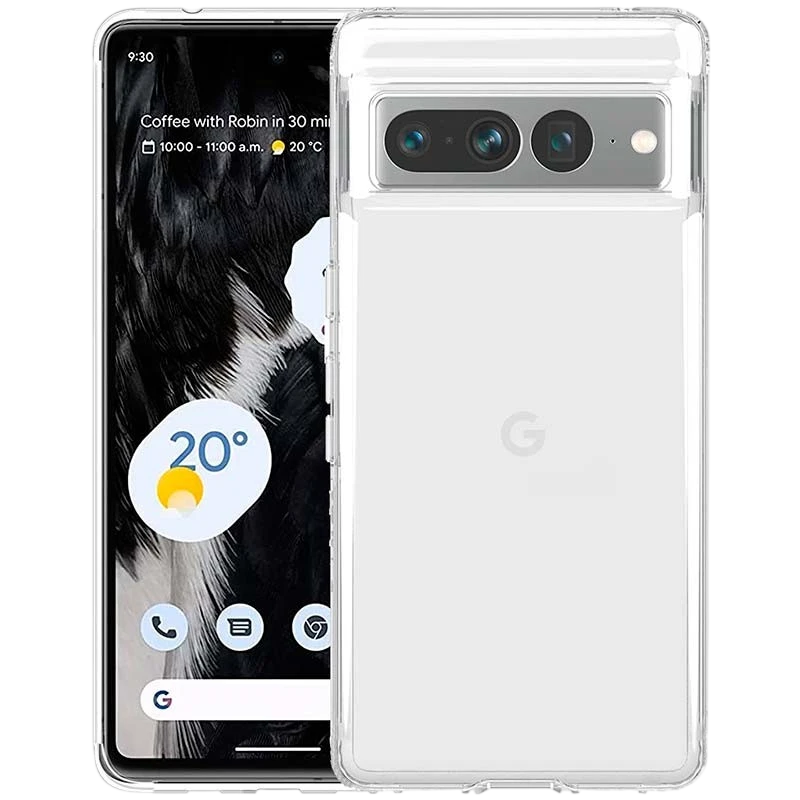 Funda de silicona Google Pixel 7 Pro 5G 5G Transparente