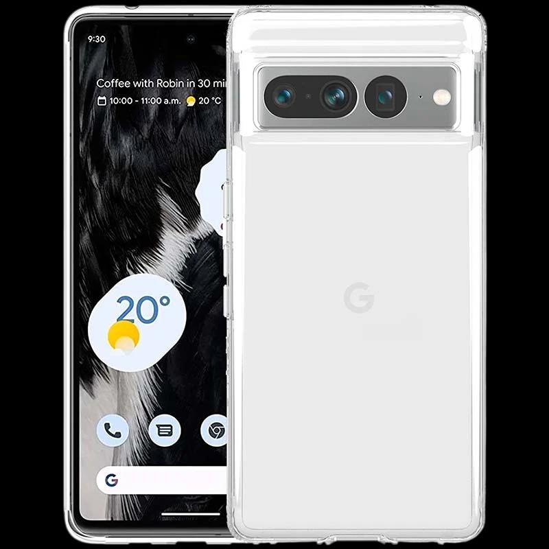 Funda de silicona Google Pixel 7 Pro 5G 5G Transparente