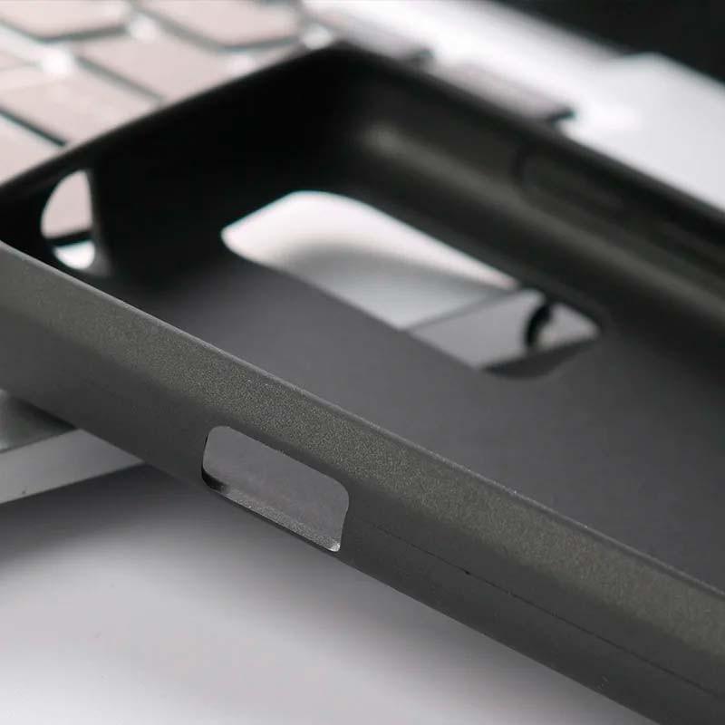 parte interior de la Funda de silicona negra para ZTE Blade L9