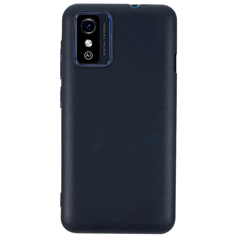 Funda de silicona negra para ZTE Blade L9