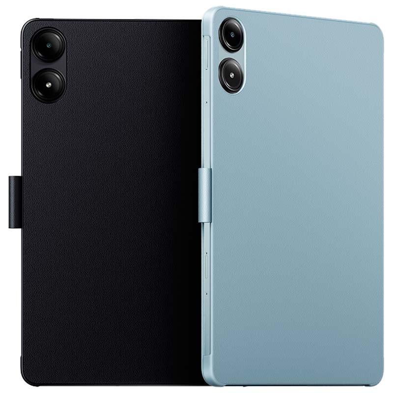 vista traseira da Capa Smart Flip preta para Xiaomi Redmi Pad Pro