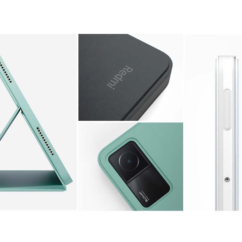 vista detalla de la Funda Smart Flip Negra para Xiaomi Redmi Pad