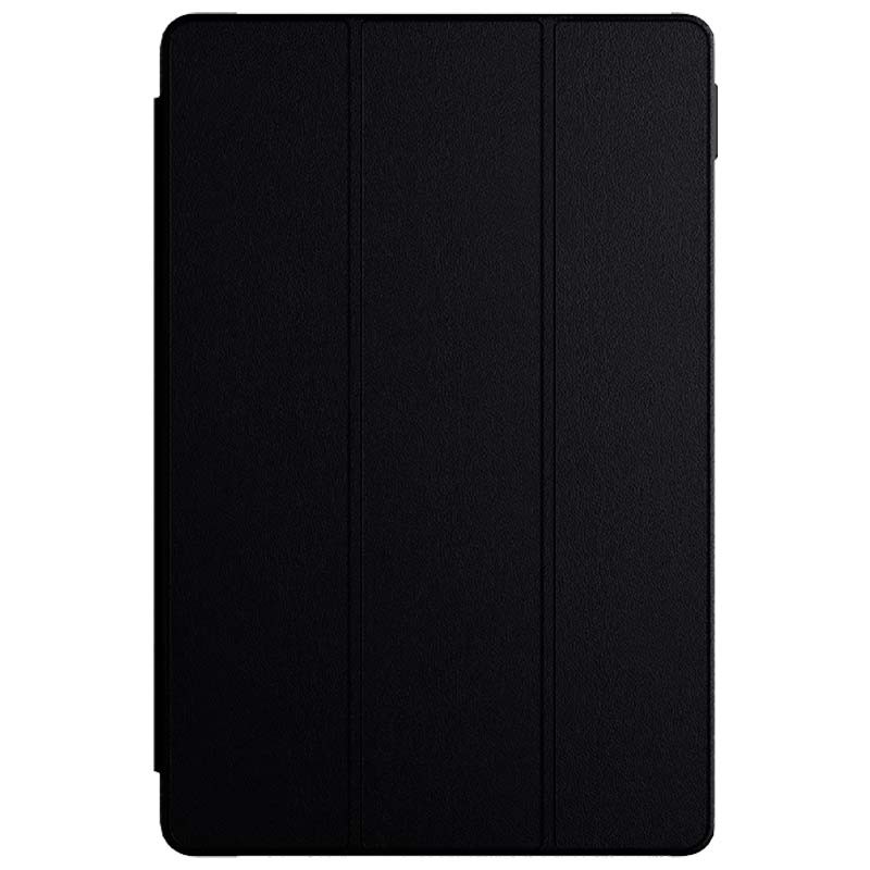 vista frontal da Capa Smart Flip preta para Xiaomi Redmi Pad SE