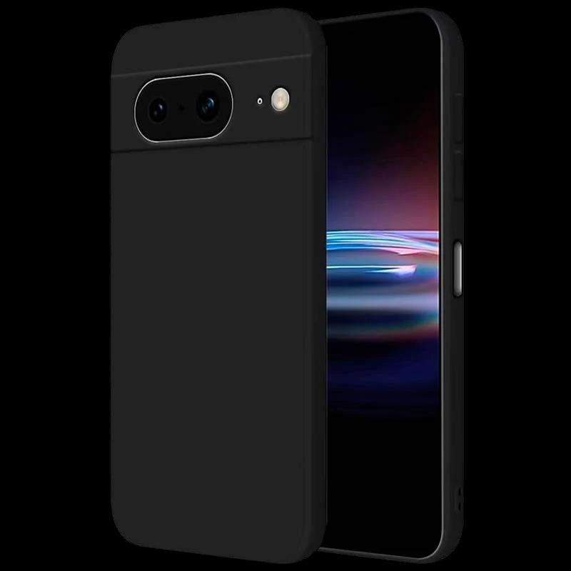 Funda Square Liquid Premium negra para Google Pixel 8