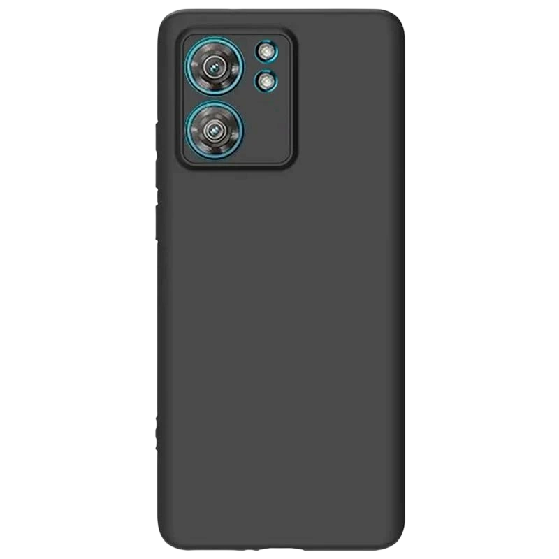 Capa Square Liquid Premium preta para Motorola Edge 40