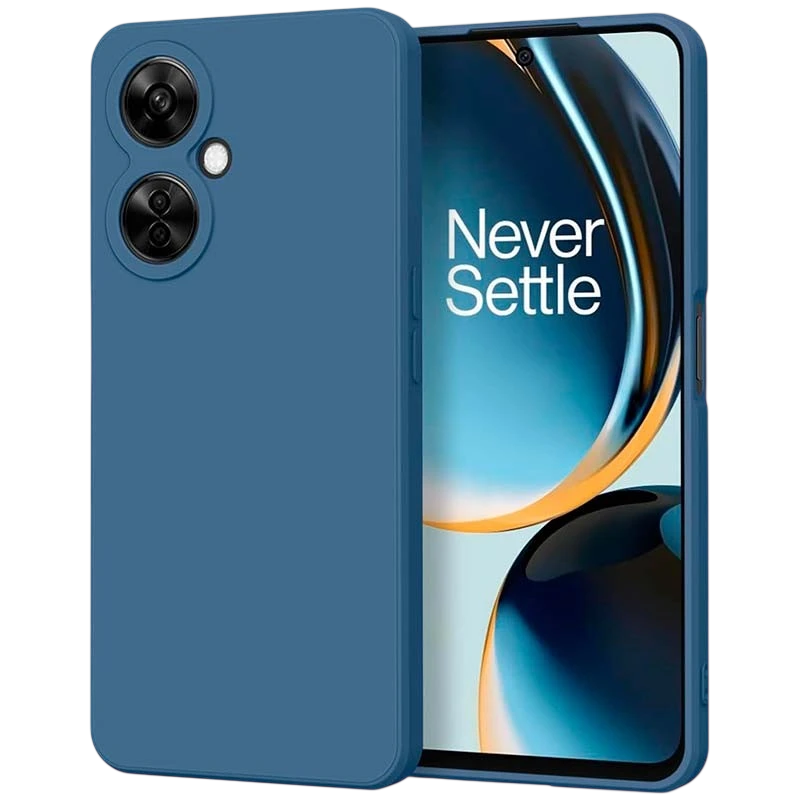 Coque Square Liquid Premium bleu pour Oneplus Nord CE3 5G