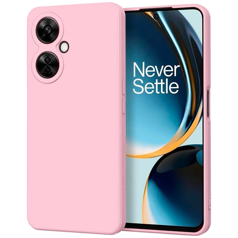 Coque Square Liquid Premium rose pour Oneplus Nord CE3 5G